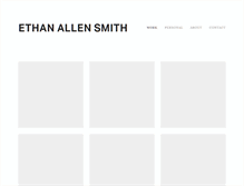 Tablet Screenshot of ethanallensmith.com